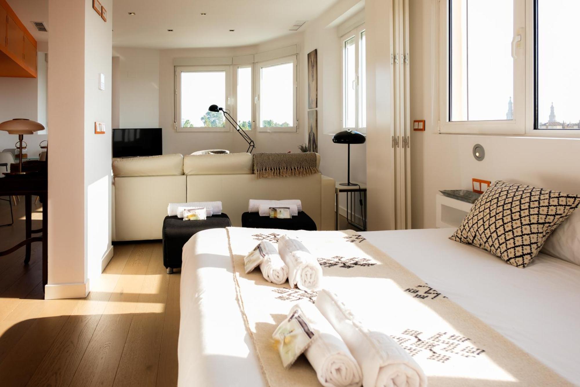 Exclusive Penthouse - Puerta De Jerez Apartment Sevilla Bagian luar foto